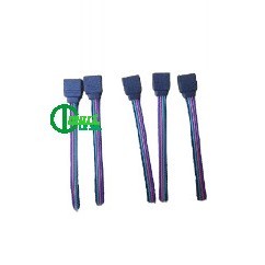 ✅[Siêu Rẻ] Bộ 5 Jack nguồn 4 pin LED GRB (RGB)