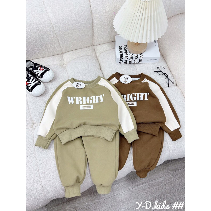 Bộ nỉ bé trai 9-17kg