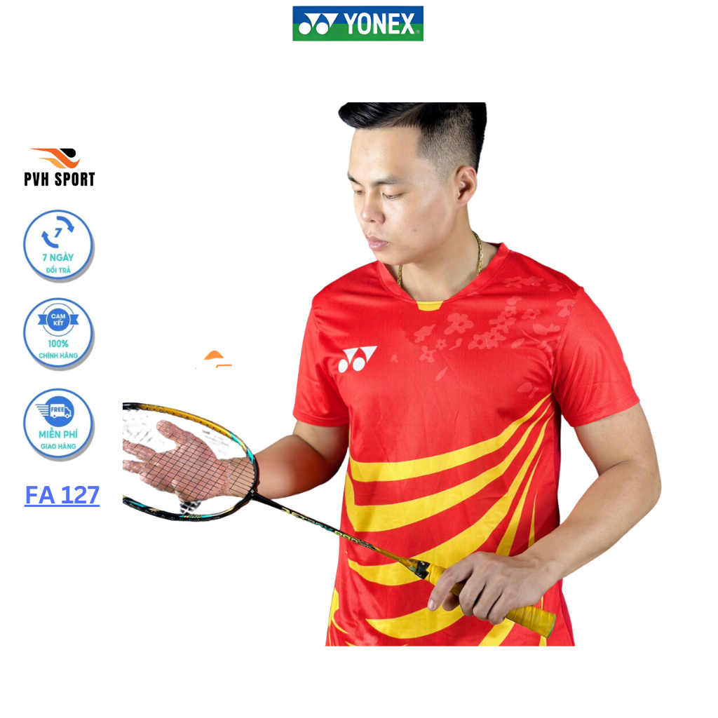 Áo Cầu Lông Yonex FAVAHI mã FA127 thi đấu và tập luyện cầu lông chuyên nghiệp