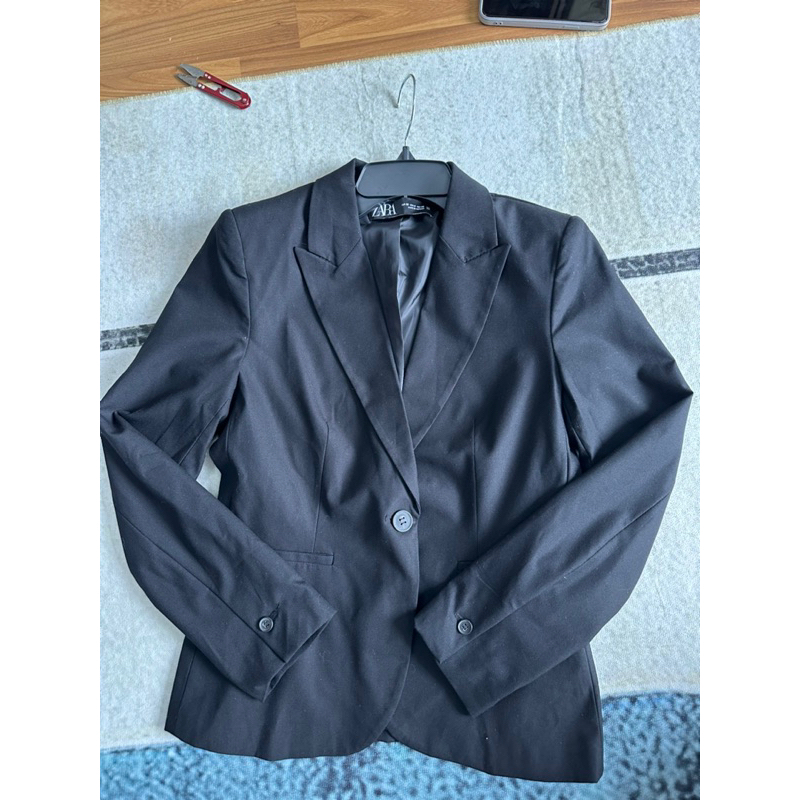 Blazer đen zara size s sale
