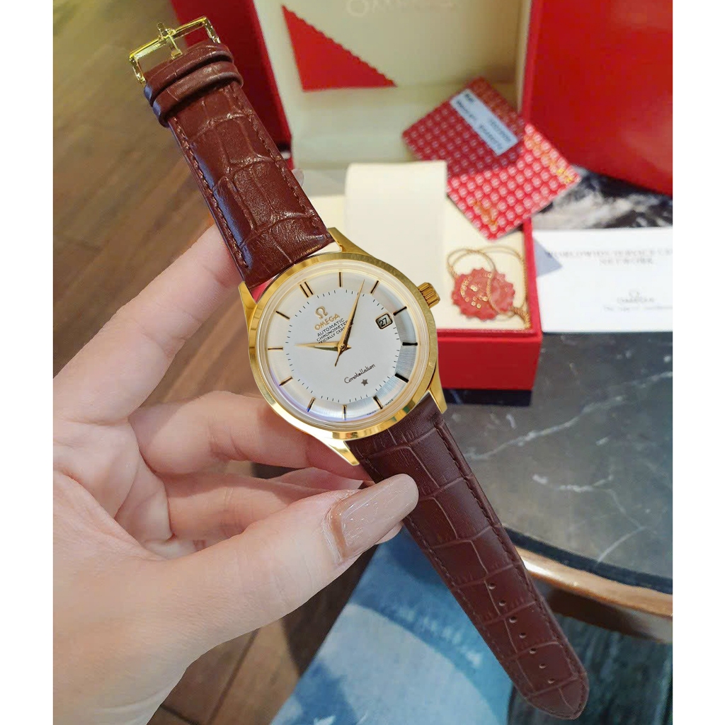 Đồng Hồ Nam Omage Japan Watch Dây Da Cao Cấp Chống Nước Chống Xước Tốt Bảo Hành 12 Tháng