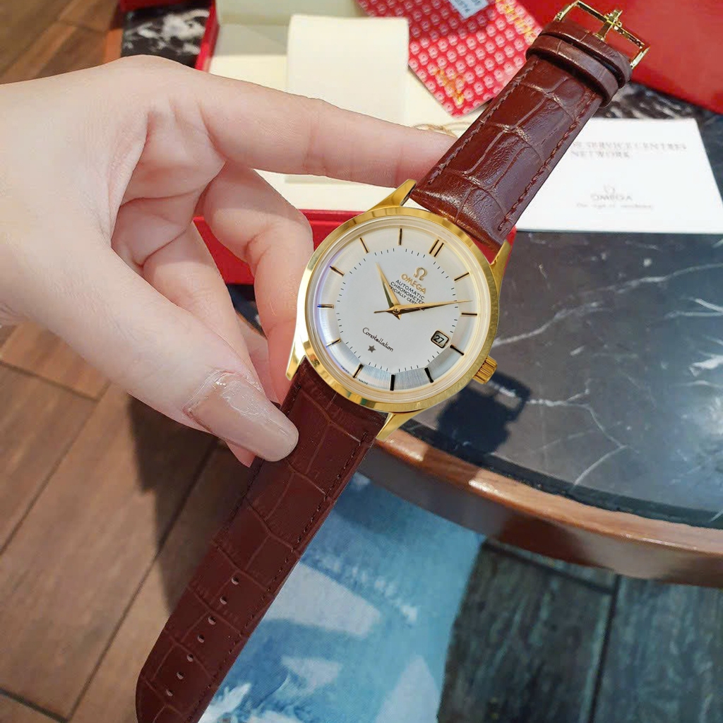 Đồng Hồ Nam Omage Japan Watch Dây Da Cao Cấp Chống Nước Chống Xước Tốt Bảo Hành 12 Tháng