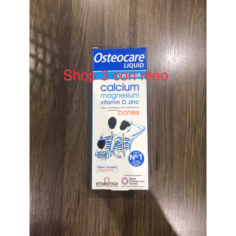 Osteo care canxi dạng nước