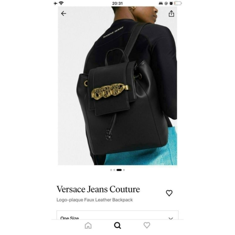 Balo Versac.e Jeans Couture Backpack mẫu mới