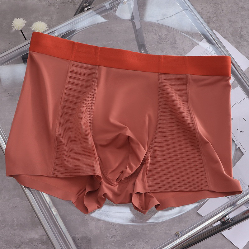 Quần sịp nam thun lụa Cao Cấp - Quần lót Nam BOXER thông hơi