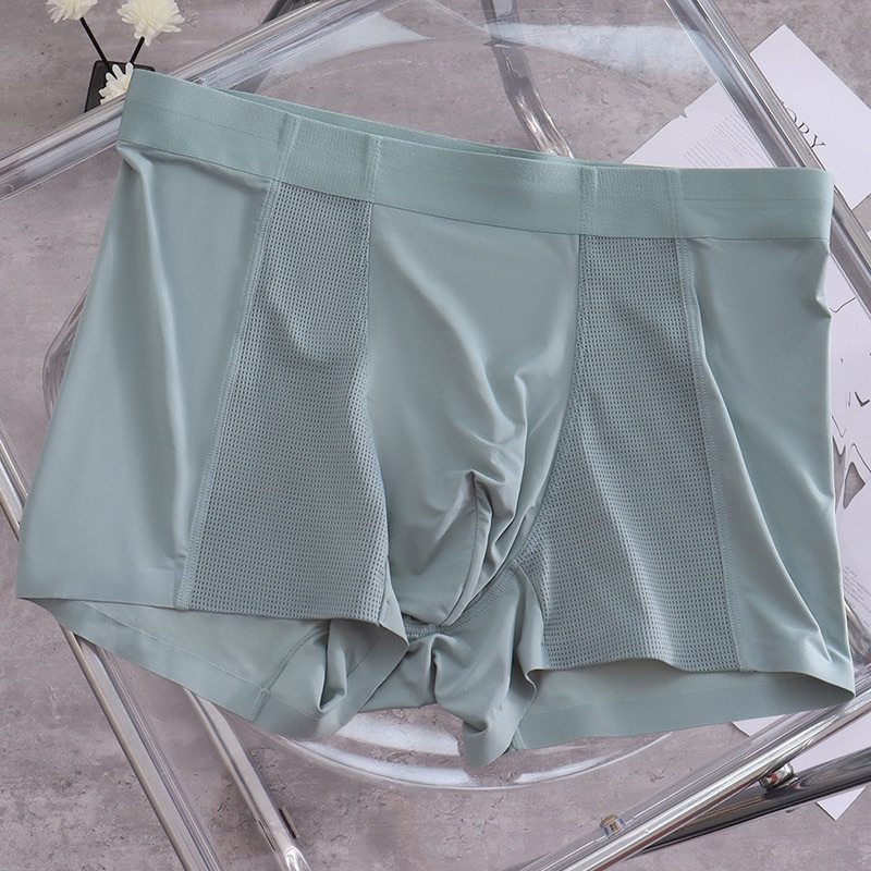 Quần sịp nam thun lụa Cao Cấp - Quần lót Nam BOXER thông hơi