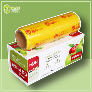 Màng Bọc Thực Phẩm An Toàn KOJIN Hàng Công Ty cuộn màng bọc thực phẩm co giãn màng bọc thức ăn có dao cắt 30cm