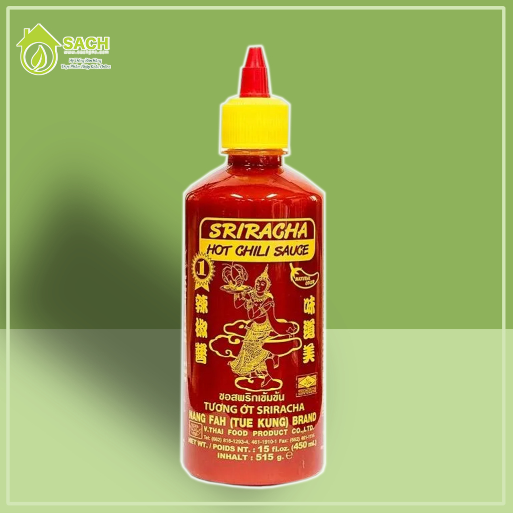 Tương ớt Sriracha hot chili sauce 15fl - 450ml - 515g