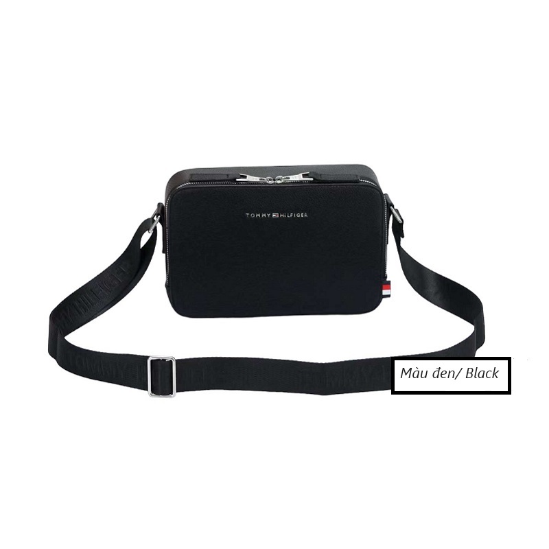 Túi hộp nam nữ đeo chéo da bò Tommy túi xách dáng ngang mẫu mới nhất, phong cách Hàn Quốc nhiều màu .