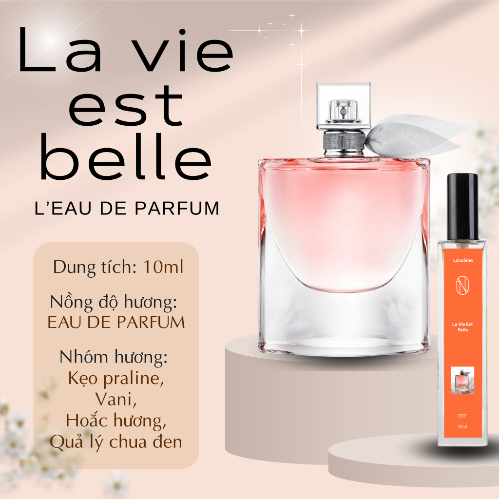 Nước hoa Lancome la vie est belle