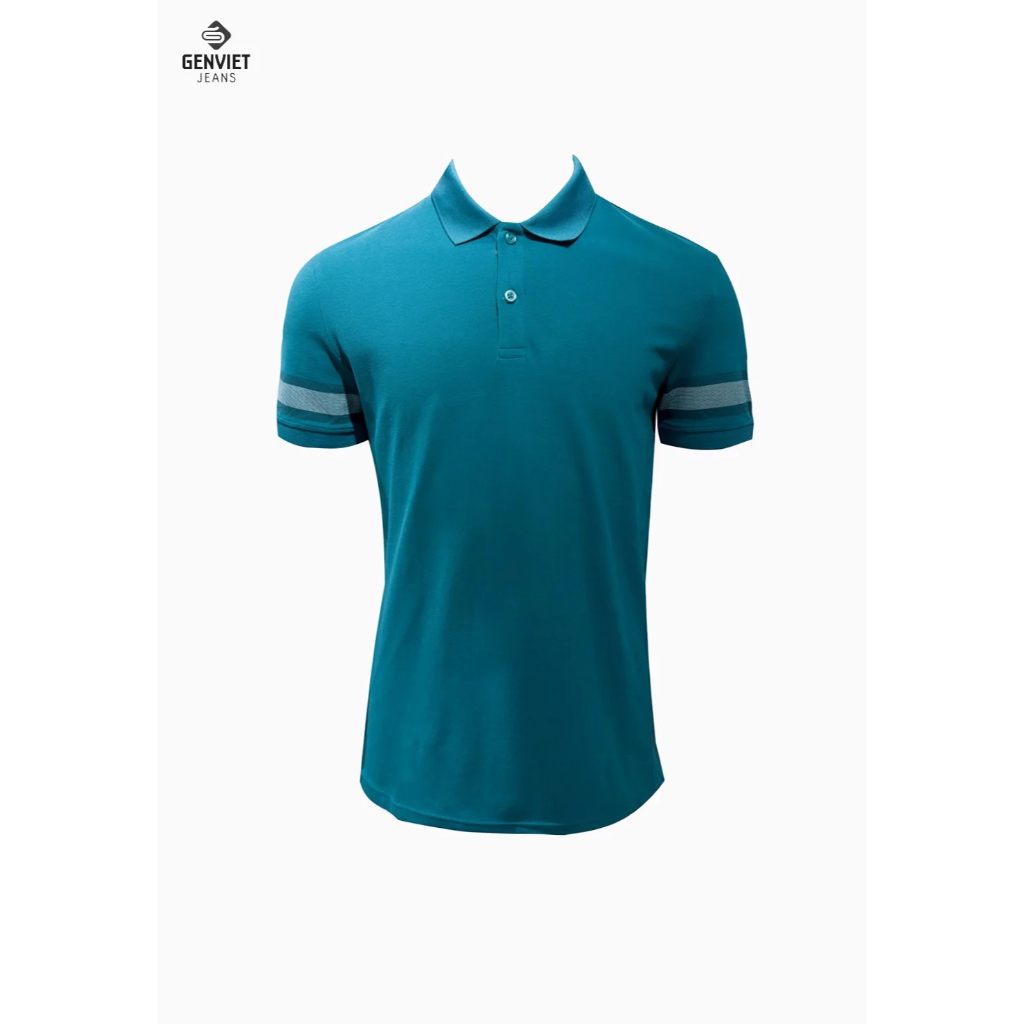Áo Polo GENVIET Cộc Tay Nam D5321T8186