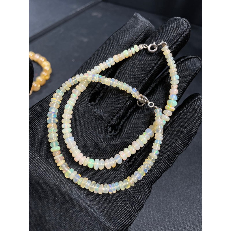 Vòng Tay Opal  tự nhiên Lửa mạnh