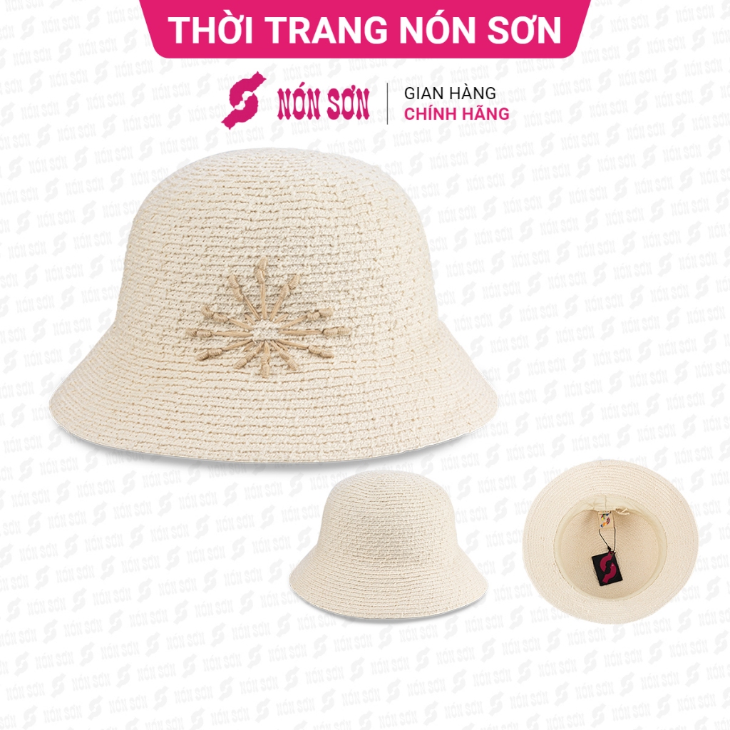 Mũ vành thời trang NÓN SƠN chính hãng XH001-72E-KM1