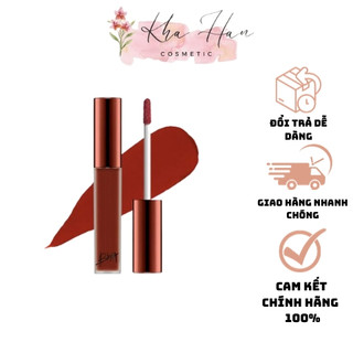 Son kem lì bbia 25 last velvet tint đỏ nâu trầm màu 25 final note