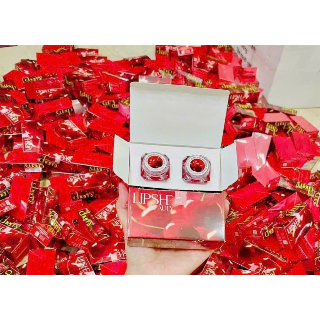 Dưỡng Môi Lipshe Cherry -Dưỡng hồng Môi - Chống thâm