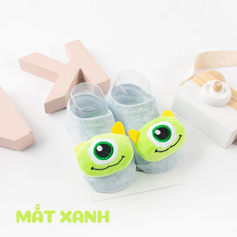 Tất Cho Bé Sơ Sinh Cao Cấp BAFABY Chống Trượt Hình Thú Ngộ Nghĩnh Đáng Yêu - 006