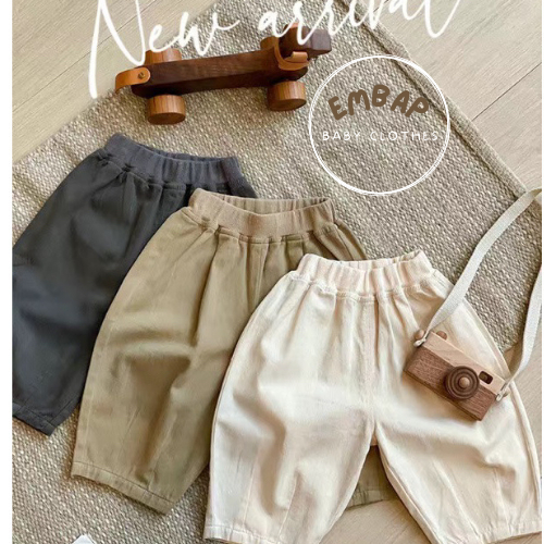 Quần dài cho bé, quần dài kaki ba màu cho bé trai