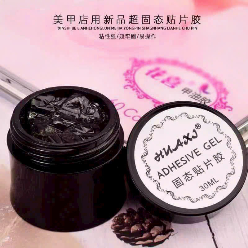 Gel Định Hình HUAXI, Gel Khô Nặn Hoa  gel đa năng gắn móng úp Siêu Chắc