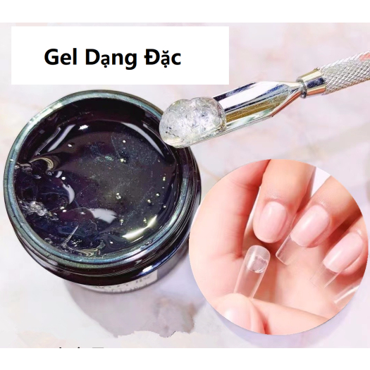 Gel Định Hình HUAXI, Gel Khô Nặn Hoa  gel đa năng gắn móng úp Siêu Chắc