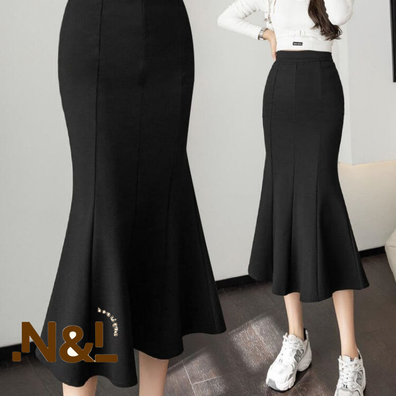 Chân Váy Đuôi Cá, Chân Váy Đuôi Cá Xẻ Tà co giãn, tôn dáng cực xinh | BigBuy360 - bigbuy360.vn