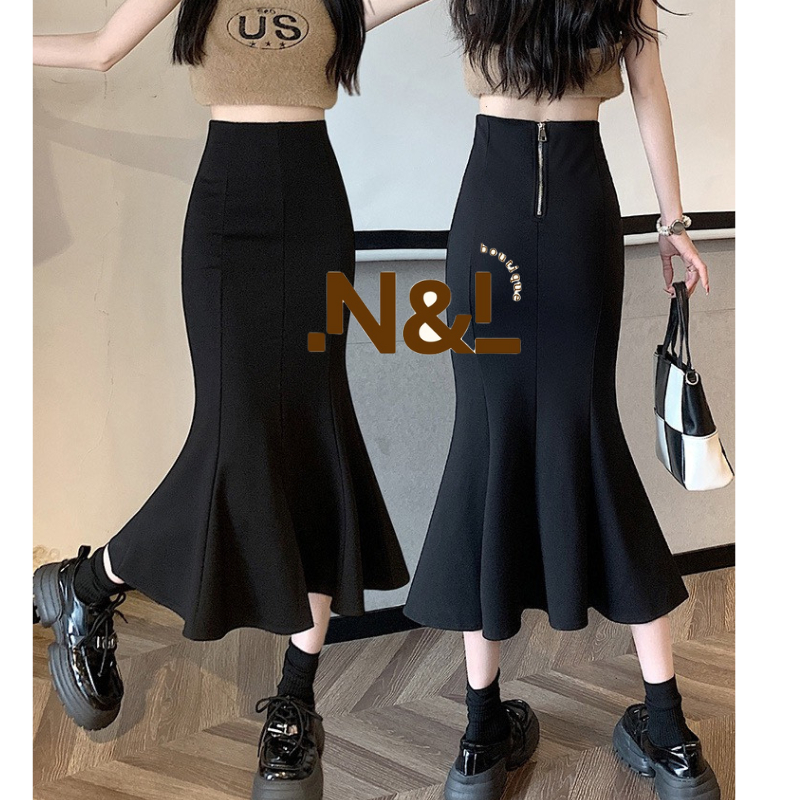 Chân Váy Đuôi Cá, Chân Váy Đuôi Cá Xẻ Tà co giãn, tôn dáng cực xinh | BigBuy360 - bigbuy360.vn