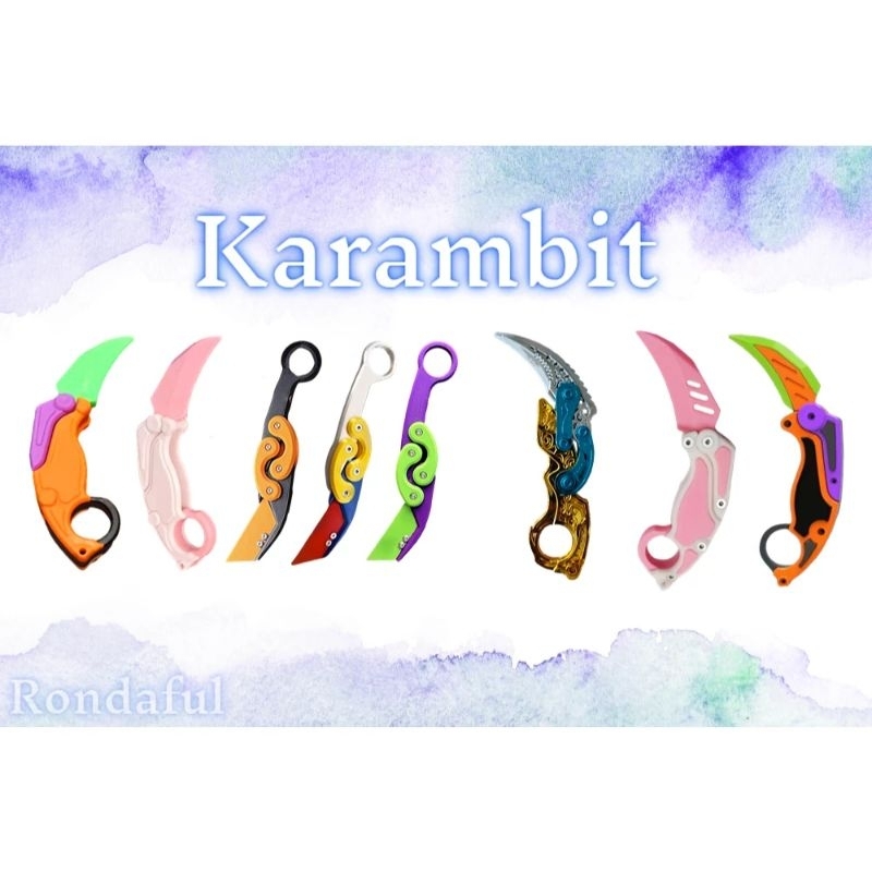 Karambit đồ chơi carot cute.