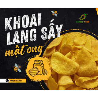 500 gram khoai lang vàng sấy mật ong, giòn rụm, thơm ngon, video và hình ảnh thật - 