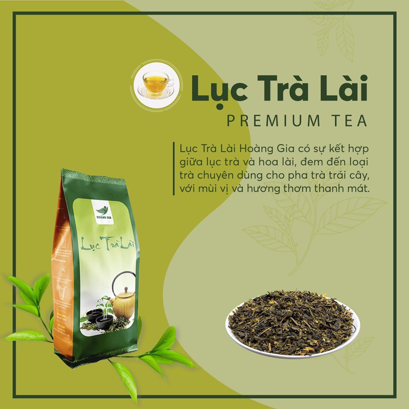 Lục Trà Lài Hoàng Gia - Gói 500GR