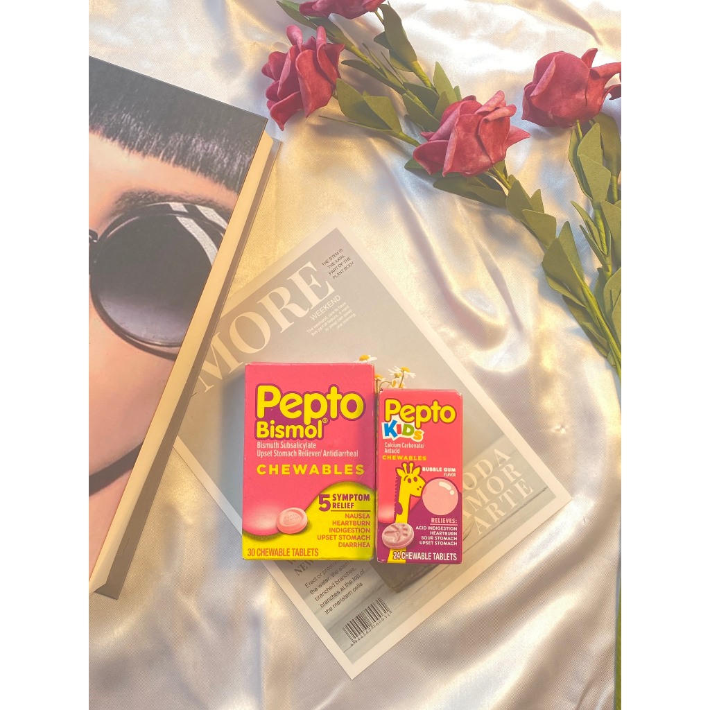 PEPTO BISMOL + KID VIÊN UỐNG HỖ TRỢ TIÊU HOÁ