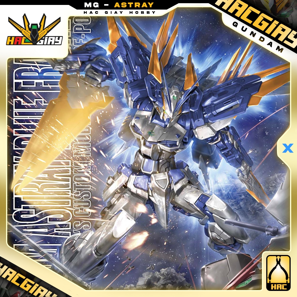 Mô Hình Gundam Bandai MG Gundam Astray Blue Frame D 1/100 Seed Astray