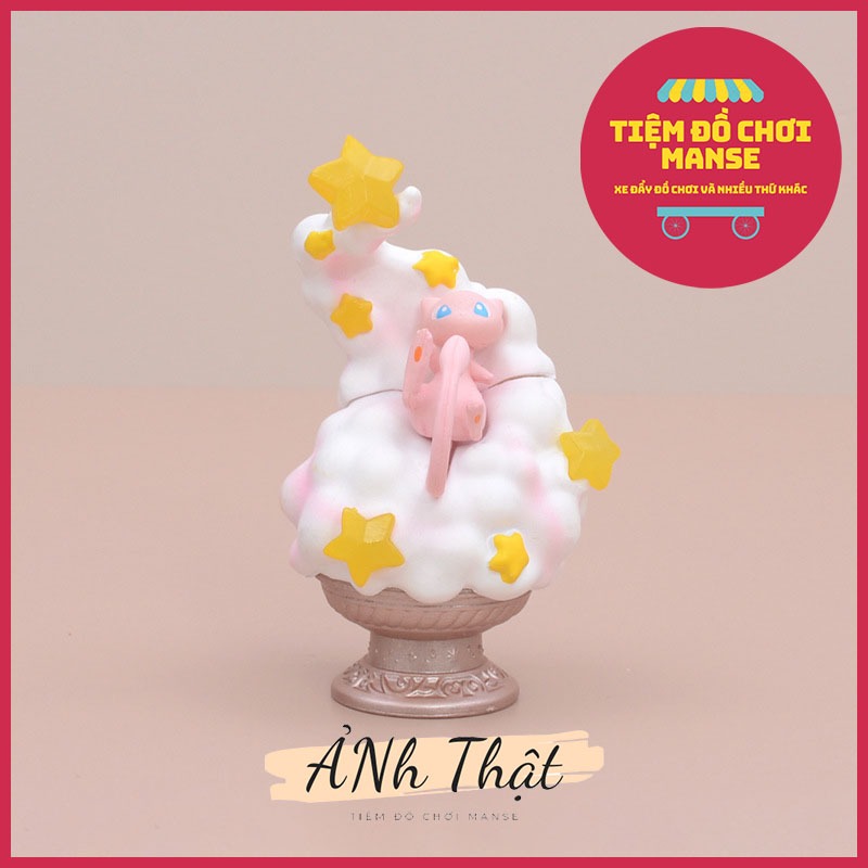 Mô Hình Pokemon Starium bầu trời sao có đế và bối cảnh siêu dễ thương