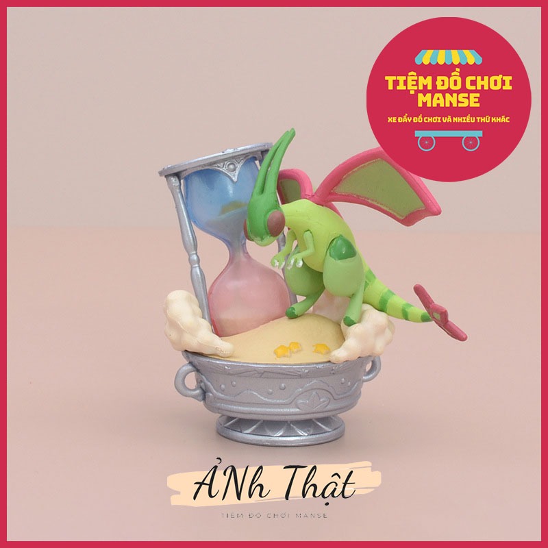 Mô Hình Pokemon Starium bầu trời sao có đế và bối cảnh siêu dễ thương