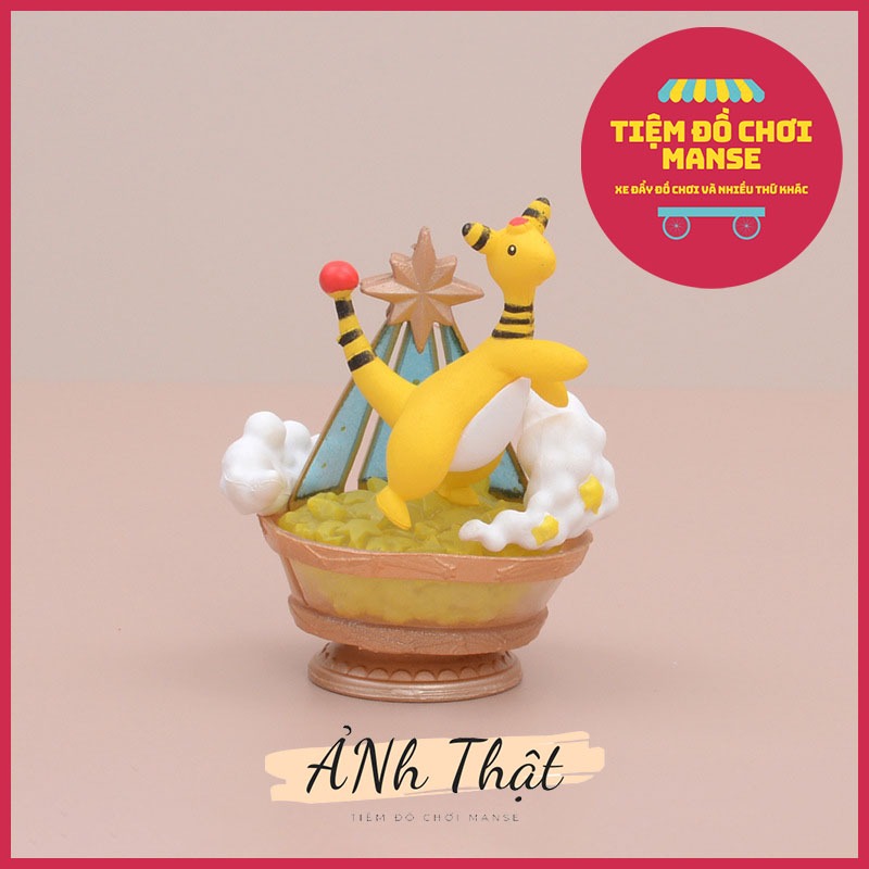 Mô Hình Pokemon Starium bầu trời sao có đế và bối cảnh siêu dễ thương