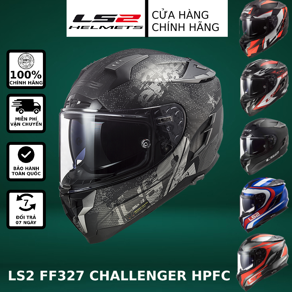 LS2 FF327 CHALLENGER GP - MŨ BẢO HIỂM FULLFACE