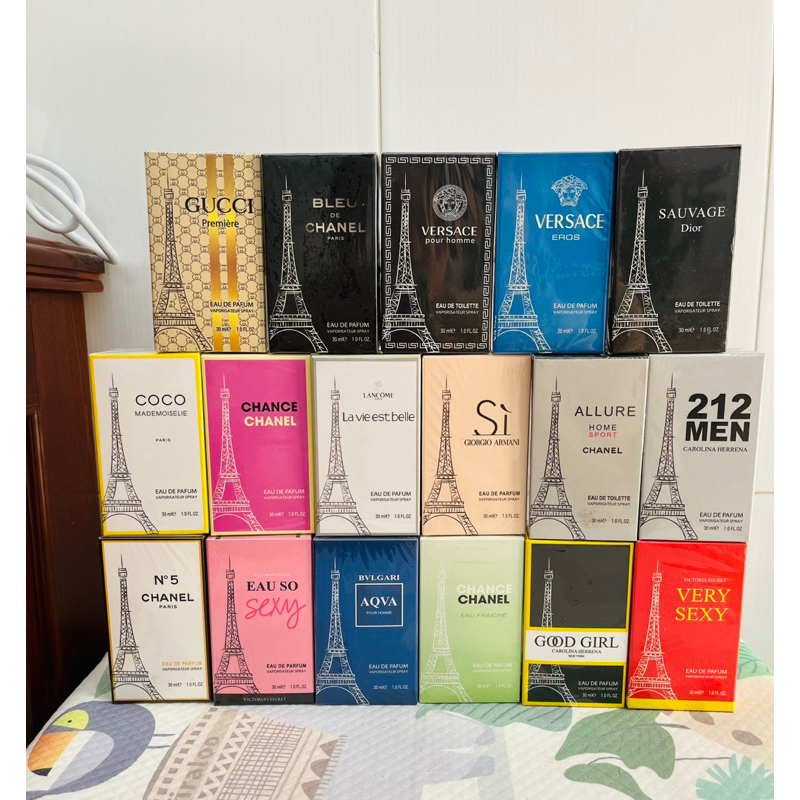 Nước Hoa Nam Nữ Hình Tháp 30ml