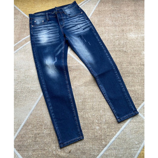 quần bò jean nam dài xanh rách cào nhẹ đẹp cao cấp,chất jean co giãn bền màu giá tốt