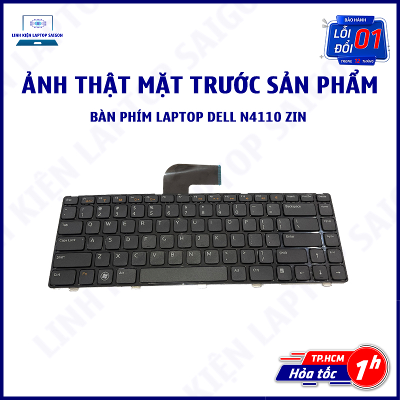 Bàn phím Laptop Dell Insprion 3451 3452 3458 3551 3552 3558 5451 5458 5551 5555 - Linh kiện Laptop Sài Gòn