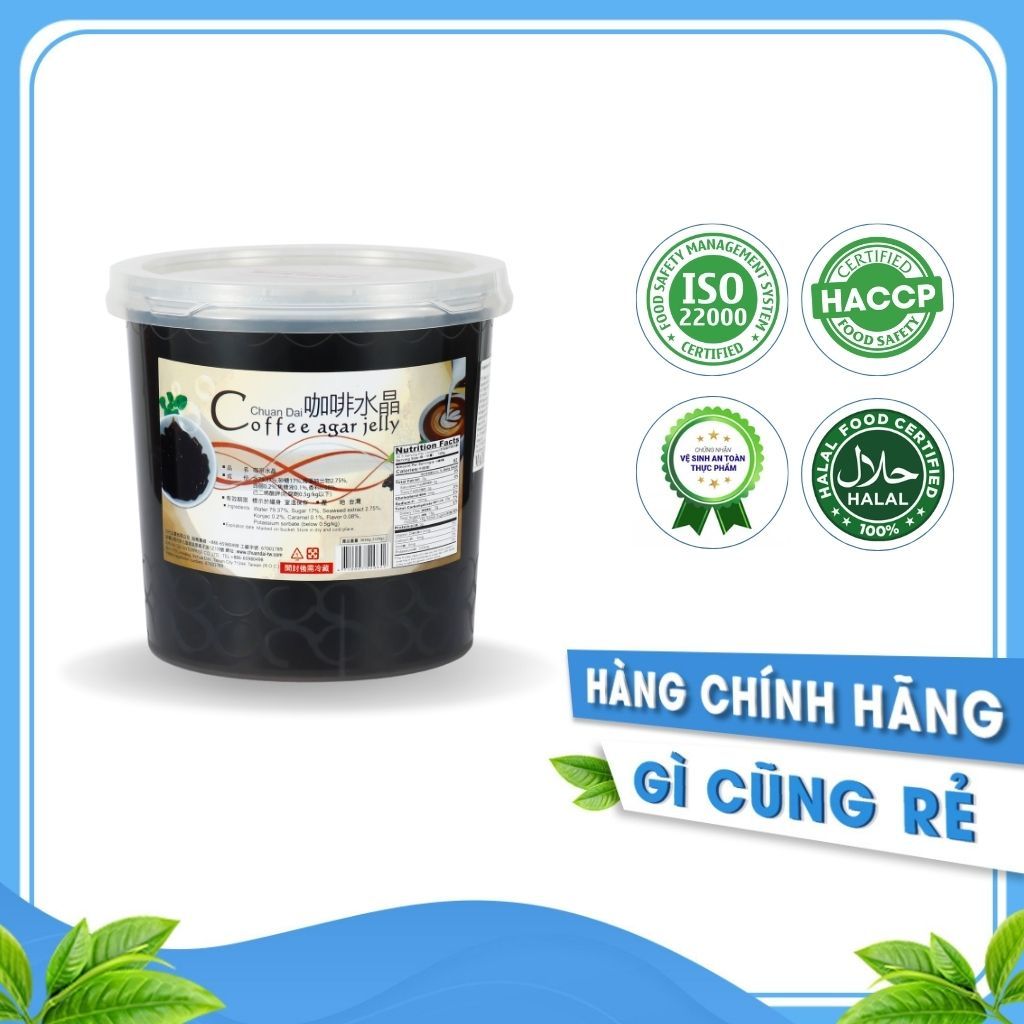 Hạt Agar Jelly Đài Loan 3kg - Chuandai