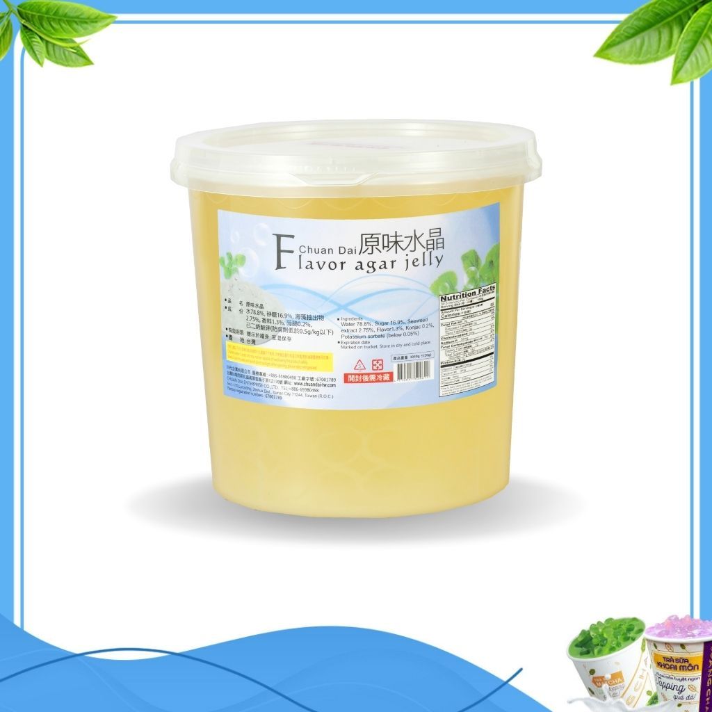 Hạt Agar Jelly Đài Loan 3kg - Chuandai