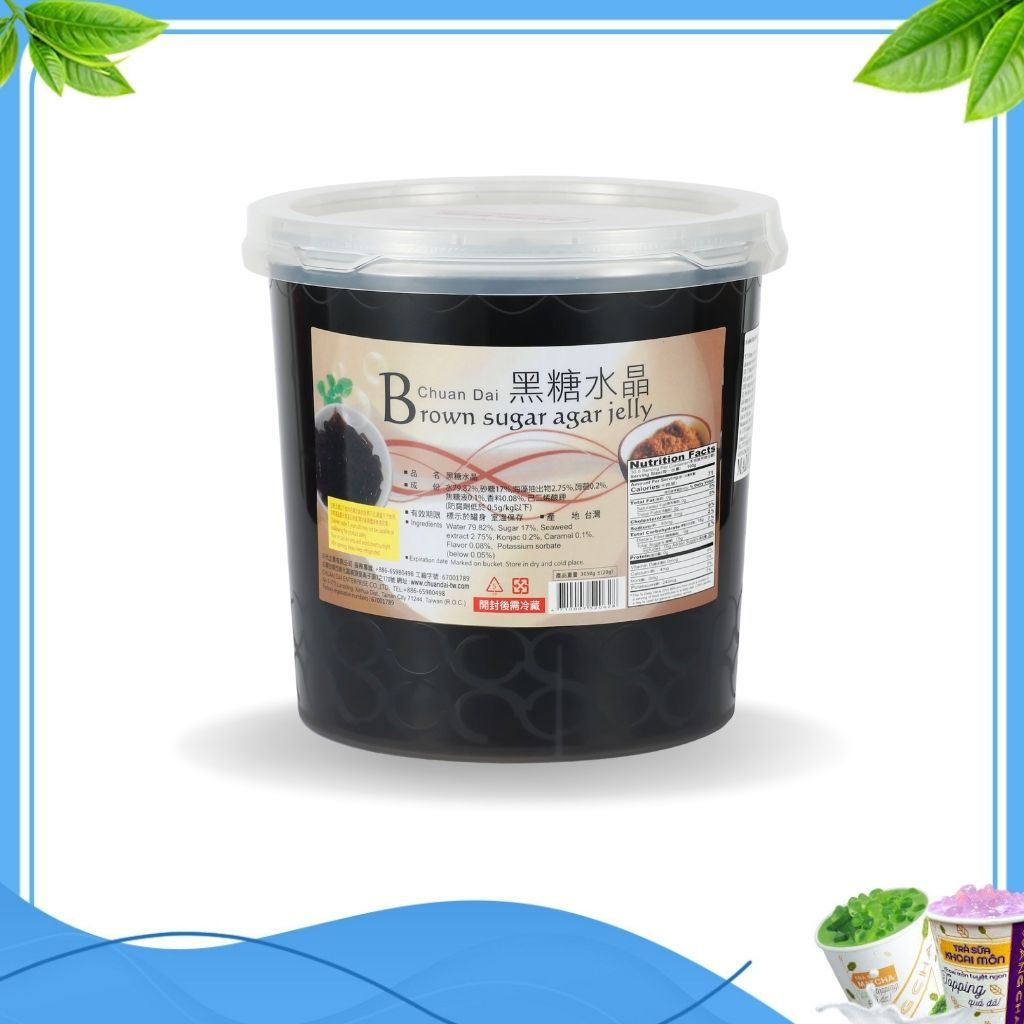 Hạt Agar Jelly Đài Loan 3kg - Chuandai
