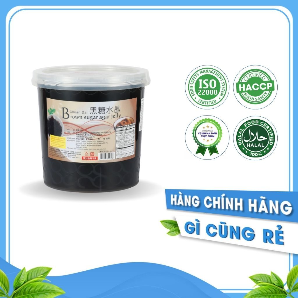 Hạt Agar Jelly Đài Loan 3kg - Chuandai