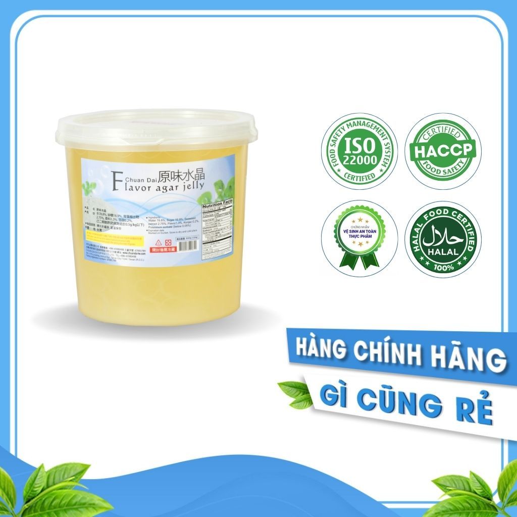Hạt Agar Jelly Đài Loan 3kg - Chuandai