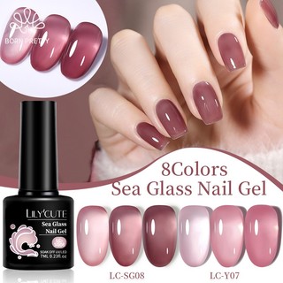 Lilycute sơn gel thạch 7ml sơn móng tay gel sơn thạch sơn móng tay thạch sơn gel uv gel