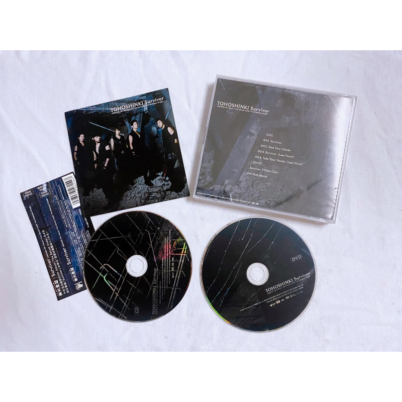 Dbsk Tvxq Tohoshinki album Nhật Survivor đã khui seal, gồm CD và mini booklet