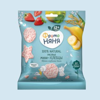 Bánh ăn dặm Fruto cho bé