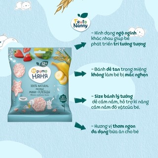 Bánh ăn dặm Fruto cho bé