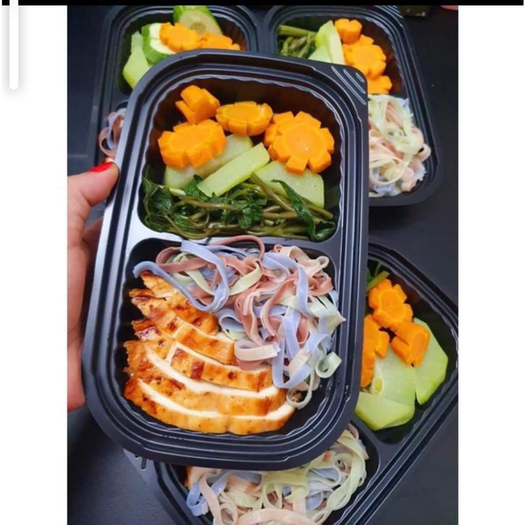 Mì bún ngũ sắc mix 5 loại ngô/gấc/cẩm/đậu biếc/chùm ngây Liên Đồng eatclean, healthy