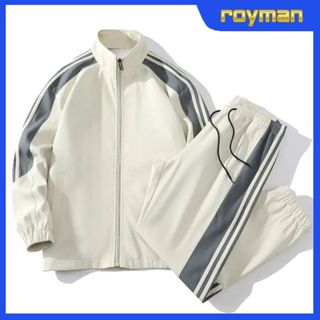  Bộ Thể Thao Nam Nữ Chất Gió Siêu Xịn Xò Có Khóa Kéo Sét Đồ Thu Đông Dài Tay Nam Nữ Mới Nhất 2023 BN07 - ROYMAN 