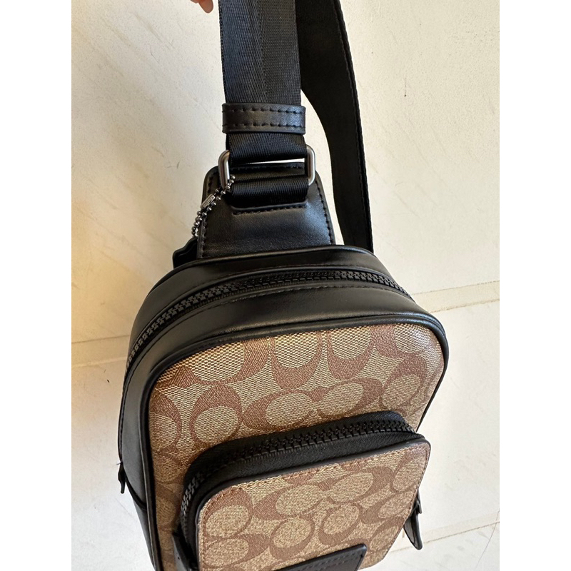 Túi coach track đeo chéo nam