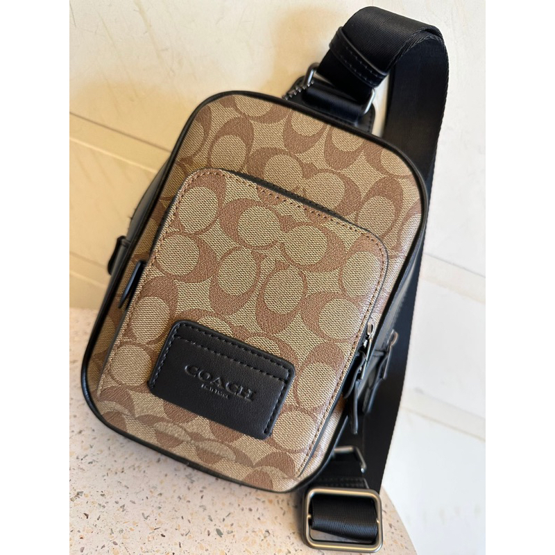 Túi coach track đeo chéo nam